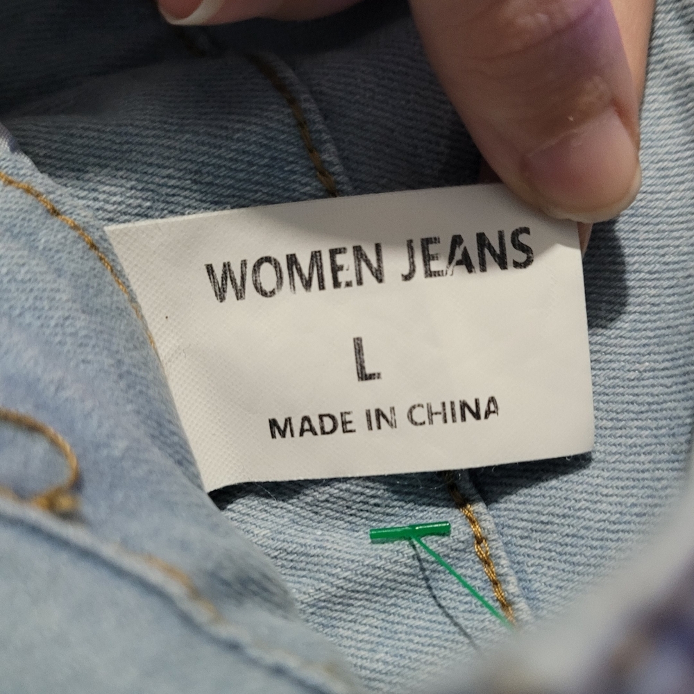 Blue Classic Fit Jeans